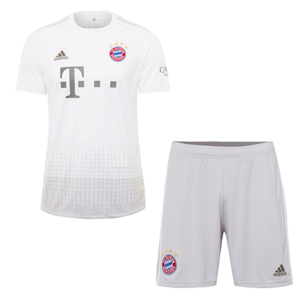 Camiseta Bayern Munich Replica Segunda Ropa Niños 2019/20 Blanco